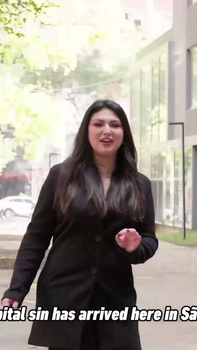 Mari Baianinha in der Hauptstadt von Kalifornien TV