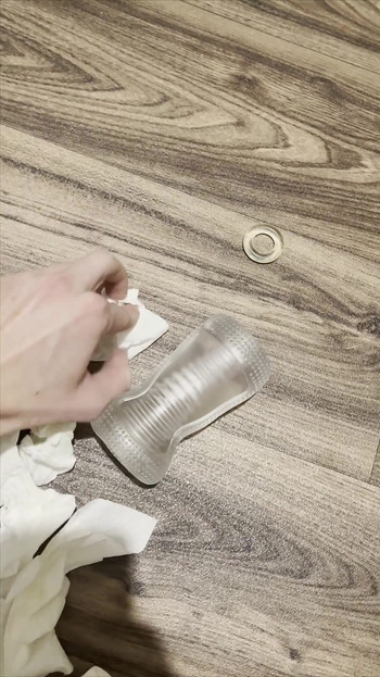 Twink Fleshlight Orgasm - Wet, Messy Cumming with Toned Abs! Full Premium Video