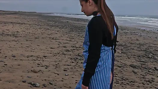 Ass to mouth domination on a surrealist beach