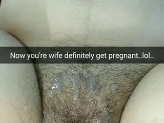 ¡Después de esa carga, tu esposa caliente se quedará embarazada!