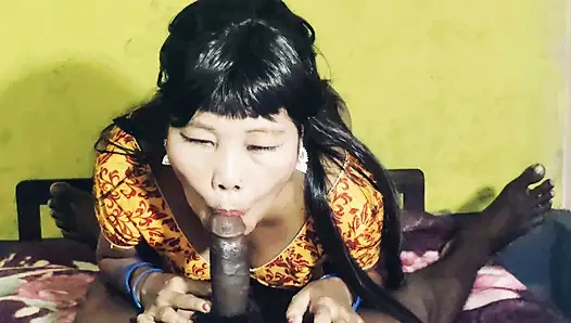 Schönes desi-paar inder