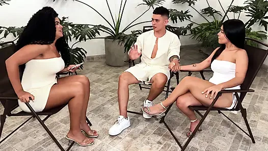 Very Hot Psychologist, Threesome with Friend and the Foolish Husband of Big Dick