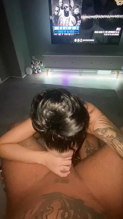 fucking hot blowjob and cum all over my ass