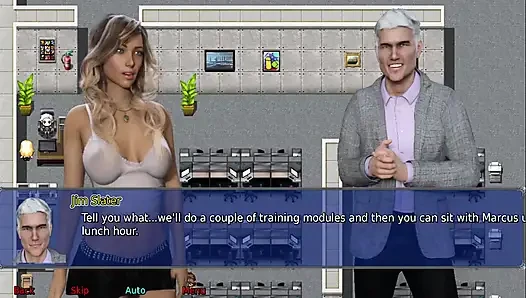 Istri kantor #23 - stacy lagi asik muasin memeknya pakai mainan seks baru... Marcus disepong sama stacy