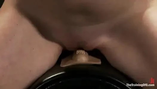 Sophia Lauryn, getesteter First Timer, erlebt echte bondage und intensive orgasmen!