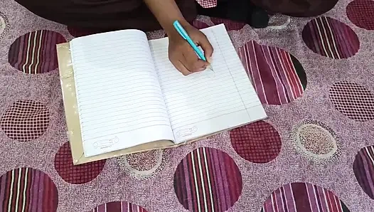 Desi College Student Was Fucking in College Uniform with Teacher on Coching Time