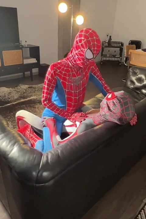 Big Dick Tag Team Group Gay Sex Spider Bro!