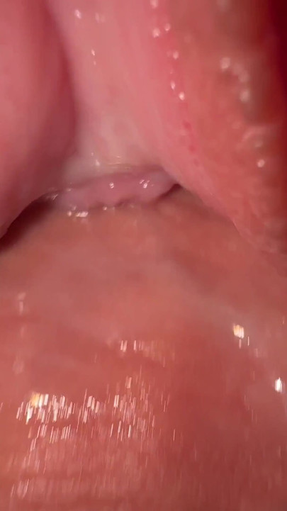 Close up fuck creamy stepsister