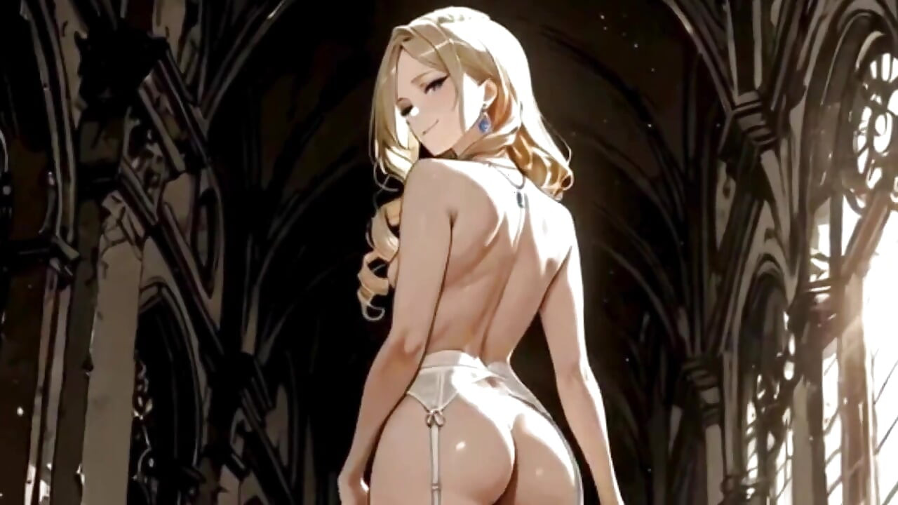 Blonde Babes a Compilation Packed with Sex. Waifu Hentai Animation.