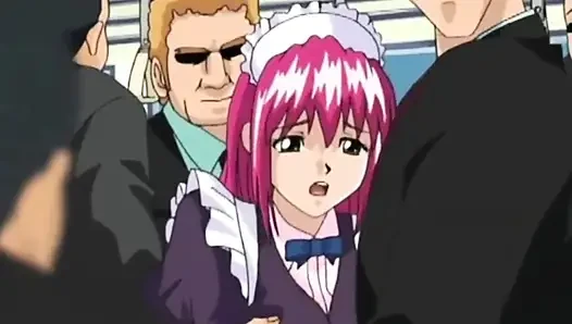 Friends supriced me and palyed hard with me japanese anime