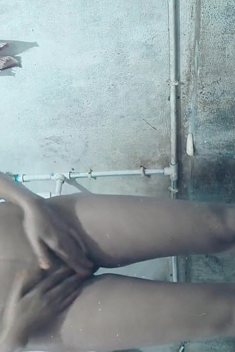 Fuck with Toothbrush in Bathroom