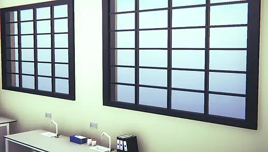 3D ANIMATION - горячие медсестры с осмотром спермы милфы-футанари