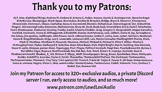 Она будет делать все, чтобы увидеть ее любимую групповую игру вживую... - эротическая аудио ролевая игра