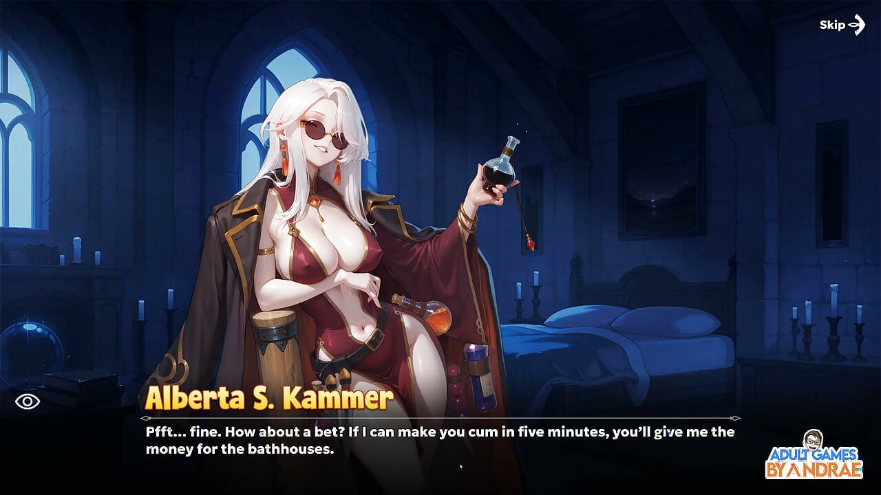 Isekai: Waifu Overlord Gameplay Del 17 - Alberta S. Kammer 3 H-scener (titfuck, doggystyle och cowgirl)