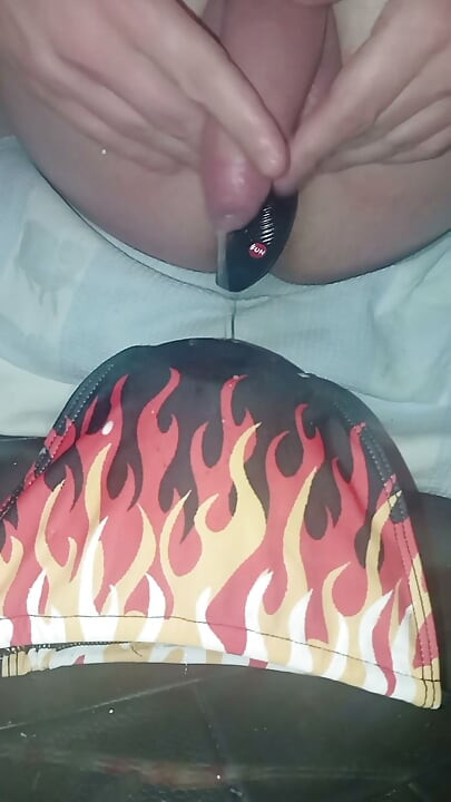 Firefighter with sperm hose