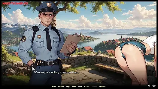 Sex with a Cock Hungry Blonde Girl and Her Man They Got Caught - Moonripple Lake 01 By BCG