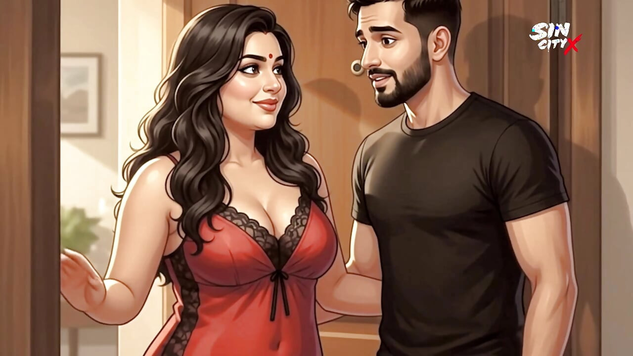 Horny Office Aunty Priya Seduced by Young Masseur - Full Massage Fuck