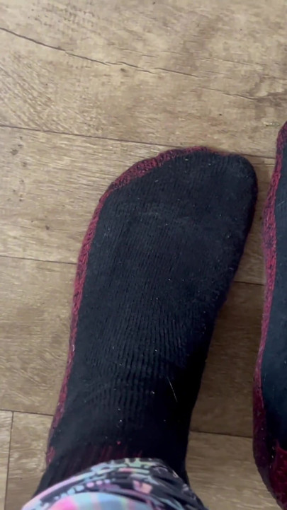 Mycie spoconych stóp po bieganiu