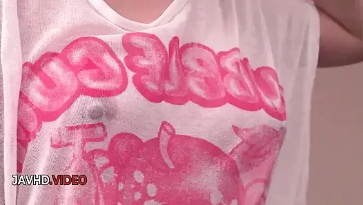 Risa Shimizu'nun samimi kamera deneyimi - Japon kız sert zevk istiyor