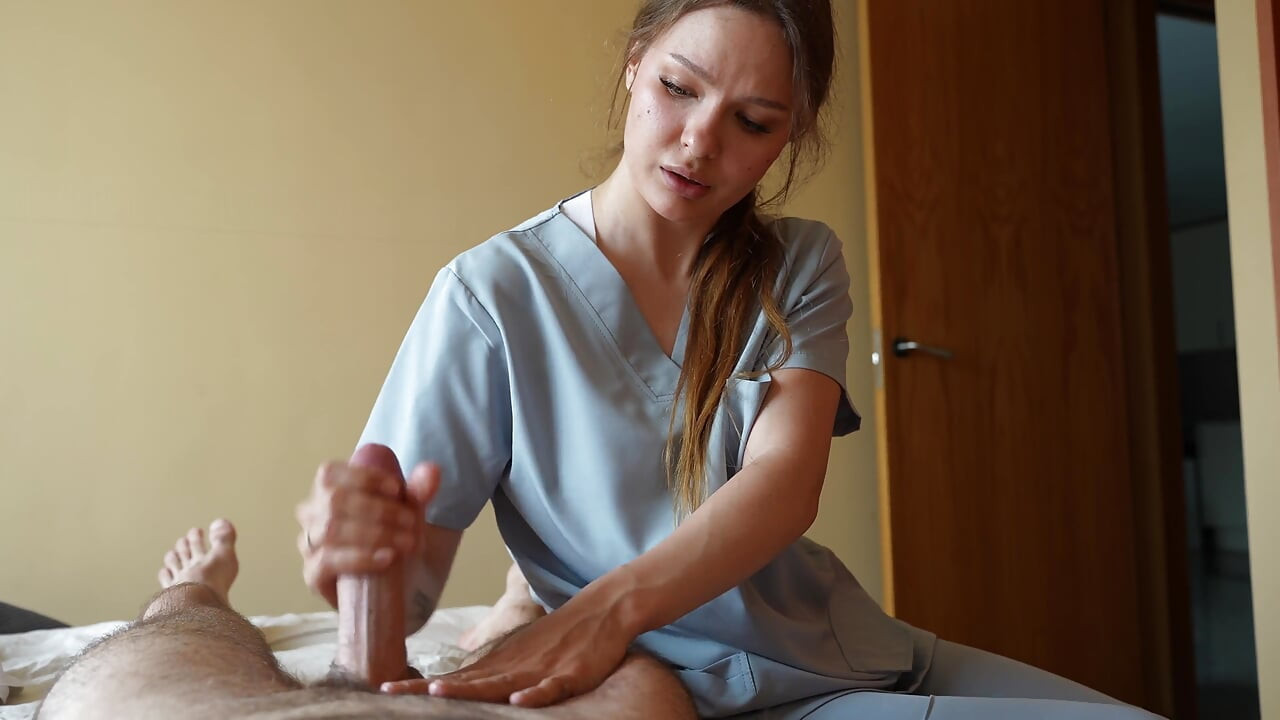 The Physiotherapist Gives Me a Happy Ending Massage for an Added Bonus