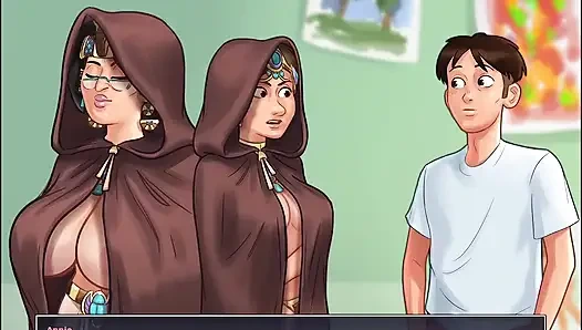 Summertime Saga, ich male meinen nackten Schulleiter auf dem College, als sie ... Xxx