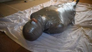 Ronni&#39;s volledige ducttape -mummificatie
