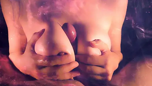 Muazzam acımasız acımasız şehvetli yumuşak koltuk altı sikişi göğüslere masaj yapıyor sert yarağa göğüsler iş sıcak döl ağır çekim