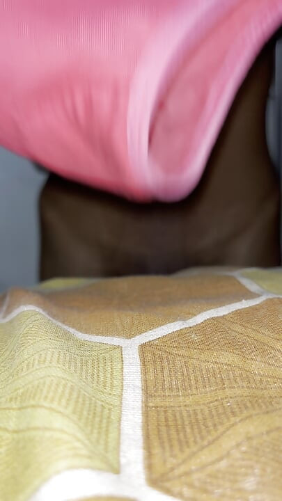 My exgirlfriend Shreya's red sniffing and panties cum