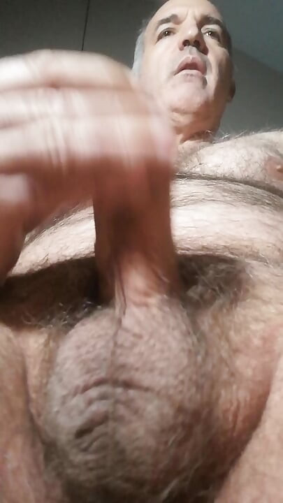 A Cumshot Full of Cum with My Big Cock in Your Face!