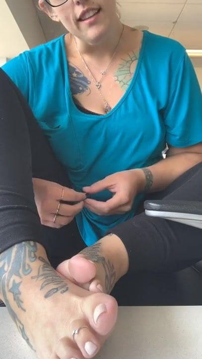 Tattoo Soles In The Airport