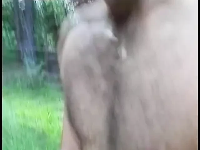 Young sunburnt tranny in yellow bikini can't get enough cock