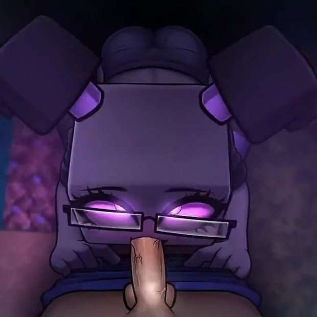 Minecraft Hentai Horny Craft - Part 27 - Endergirl Sucking Dick! by Loveskysan69