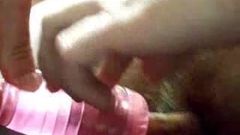 Me Fucking a Pink FleshLight Rubber Pussy With Cumshot!