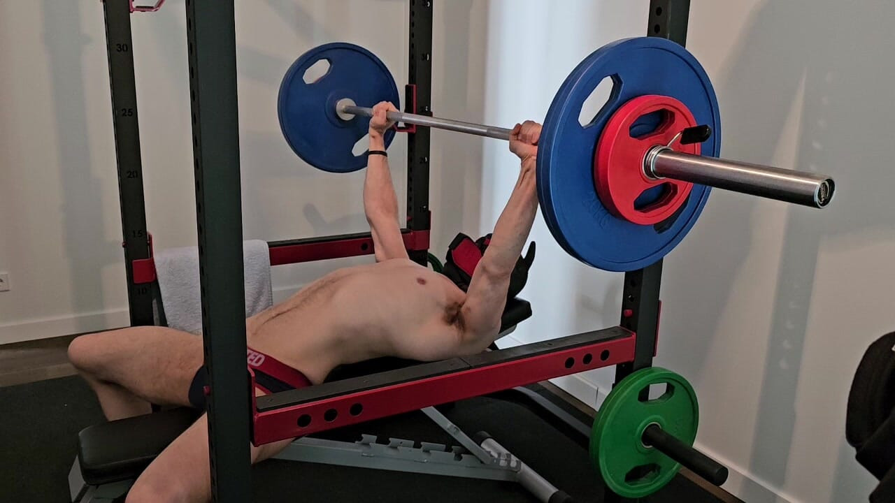 Gym session: Benchpress