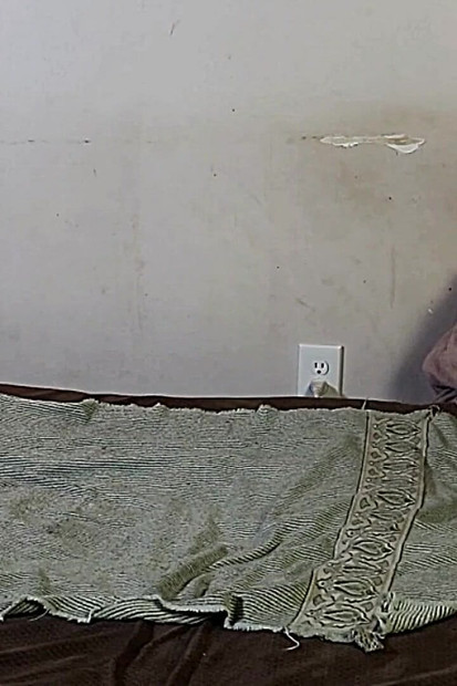 Stroking and Fucking Myself at a Friend's House with Him Upstairs
