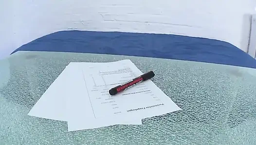 Anal pleasure for a young blonde slut!