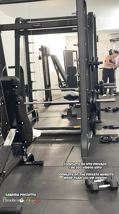 Come Play with Me at the Gym, Subscribe Now and See This and Other Full Videos.