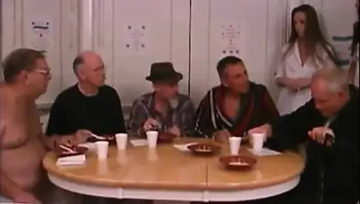 Older guy fucks horny nurse