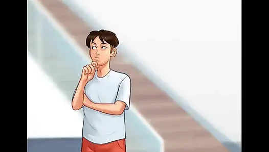 Summertime saga: sie wurden beim ficken im büro, episode 198 erwischt