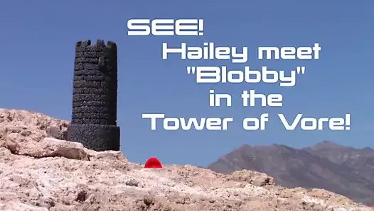 Hailey meets Blobby in Tower of Vore