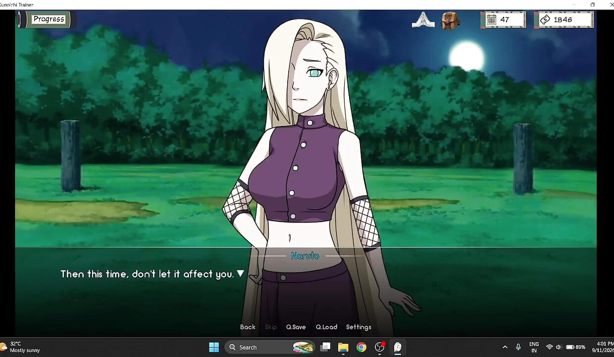 Naruto games Sexy Ino Gameplay showing her desires part 1