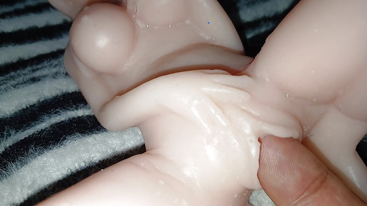 超逼真矽膠娃娃 POV - 4K 單人玩具環節