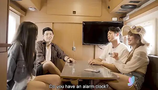 Ccc and Her Lover Escape the Party and Sneak off to Fuck