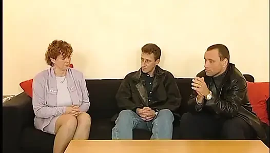Reife erfreut zwei typen