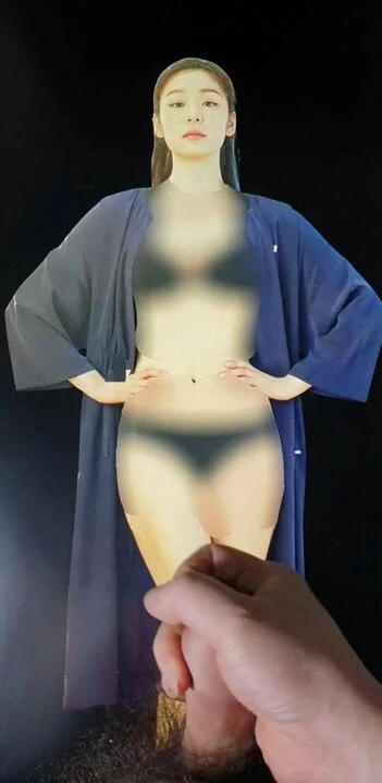 yuna kim bikini optical illusion cum tribute #30