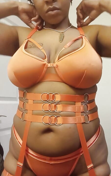 Ebony Lingerie Goddess