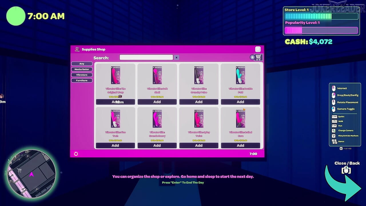 Welcome to My Sex Shop!