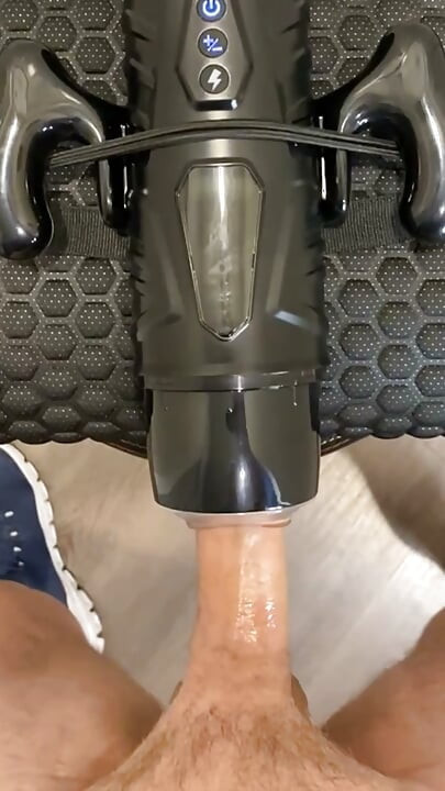 Big Stroker Toy Makes Me Cum Four Times! POV Demo