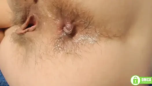 Extreme Close up Hairy Ass Farting