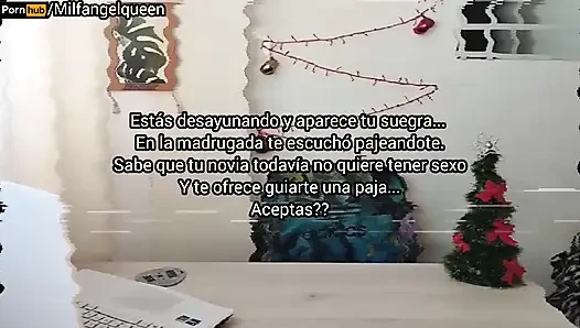 Bölüm 1 - kayınvalide sana mastürbasyon talimatları veriyor. 31 talimatı - orta yaşlı seksi kadın Arjantin
